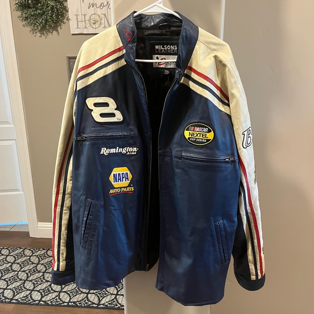 NASCAR leather jacket